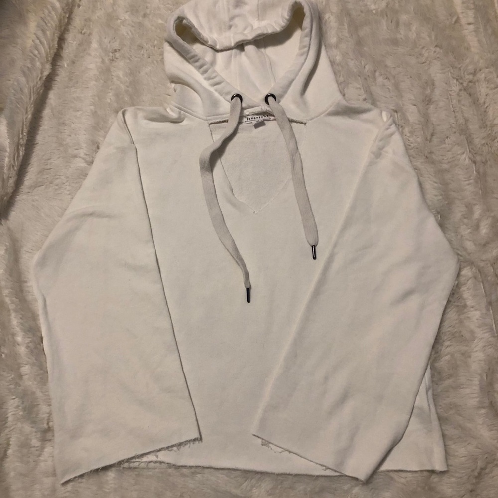 Women’s hoodie from a boutique flowy bell sleeve